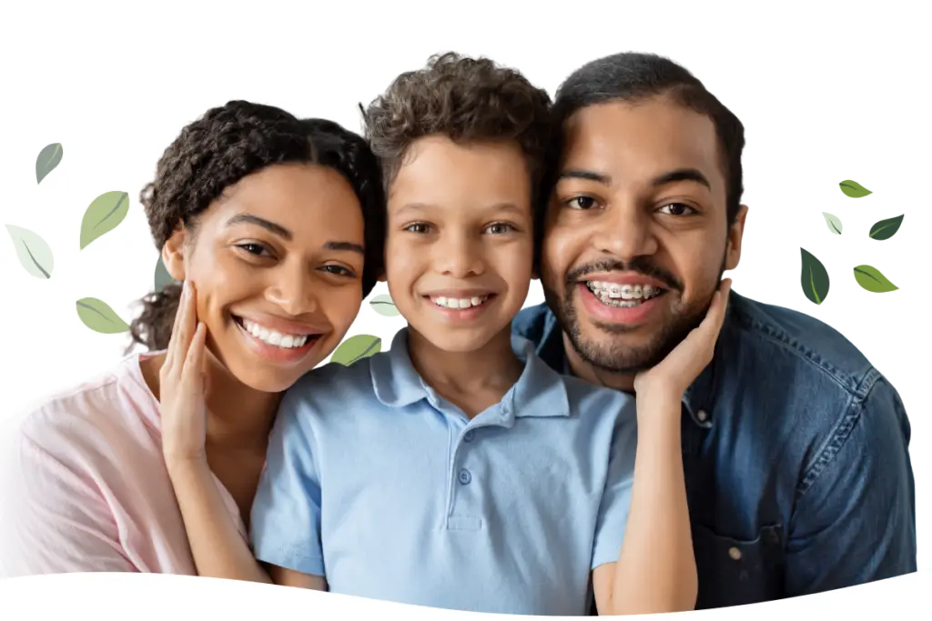 a family who is ready for the orthodontist in Virginia