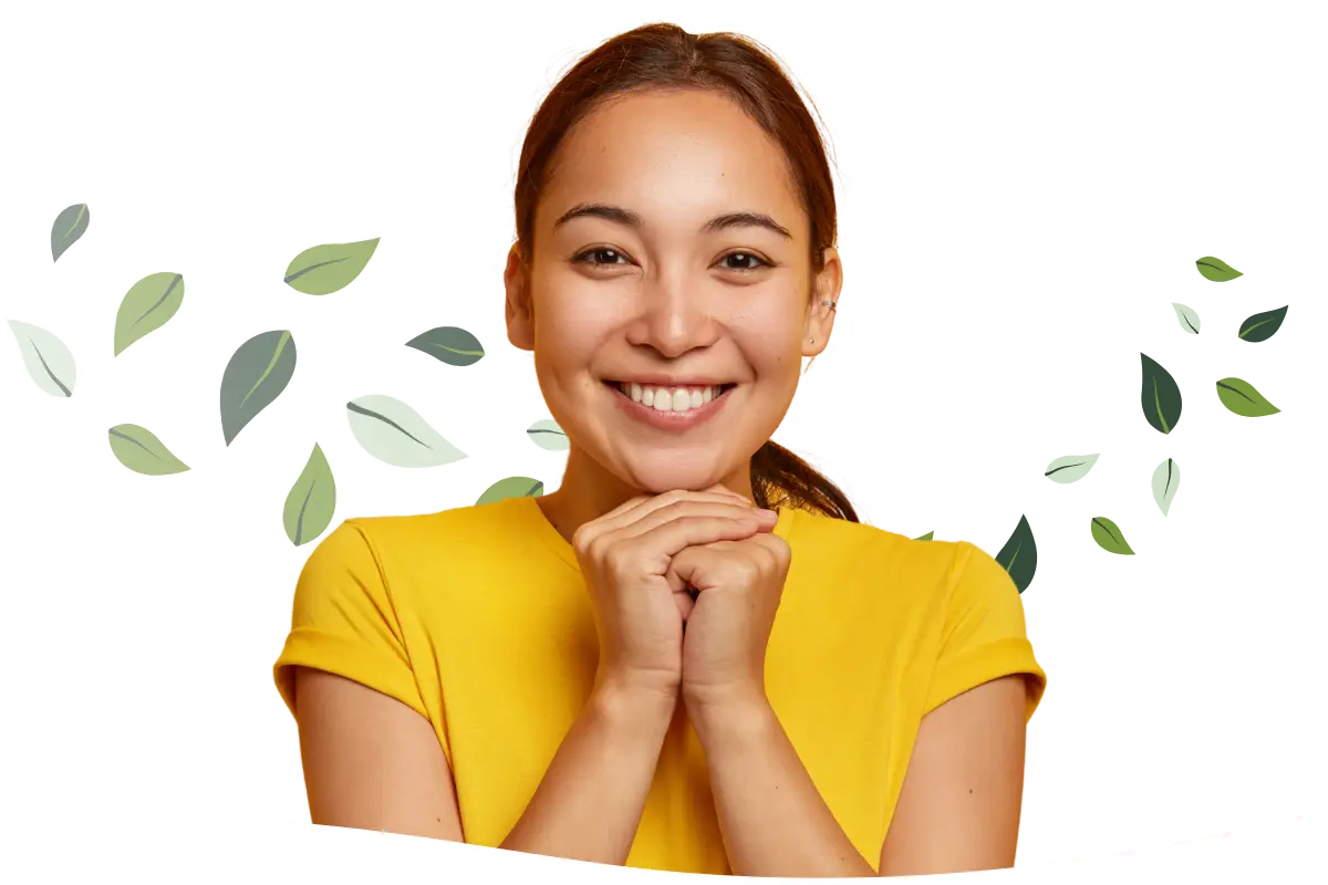confident woman after completing her adult invisalign treatment