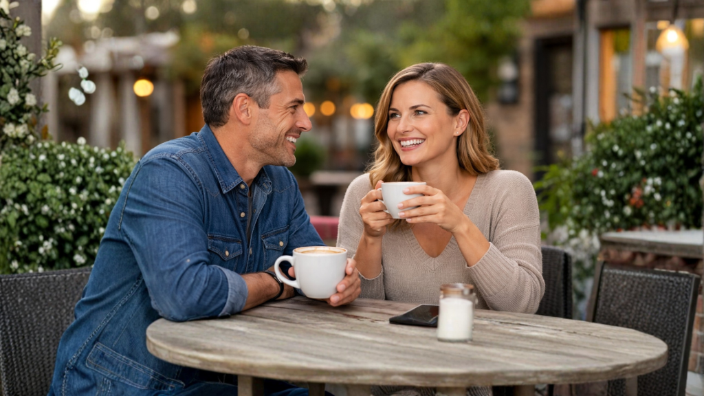Adult patients with Invisalign in social setting in Oakton and Vienna, VA